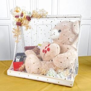 Customized Basket for Happy Anniversary - GiftWrap Studio