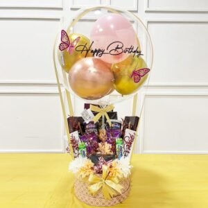 Hot Air bouquet for Happy birthday, Anniversary - Giftwrap Studio